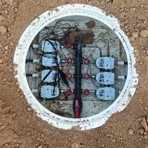 7块表的农村水表井改造